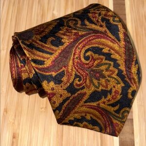 Kigili Men's Floral‎ Embroidered Neck Tie – Formal, Preppy, Classic